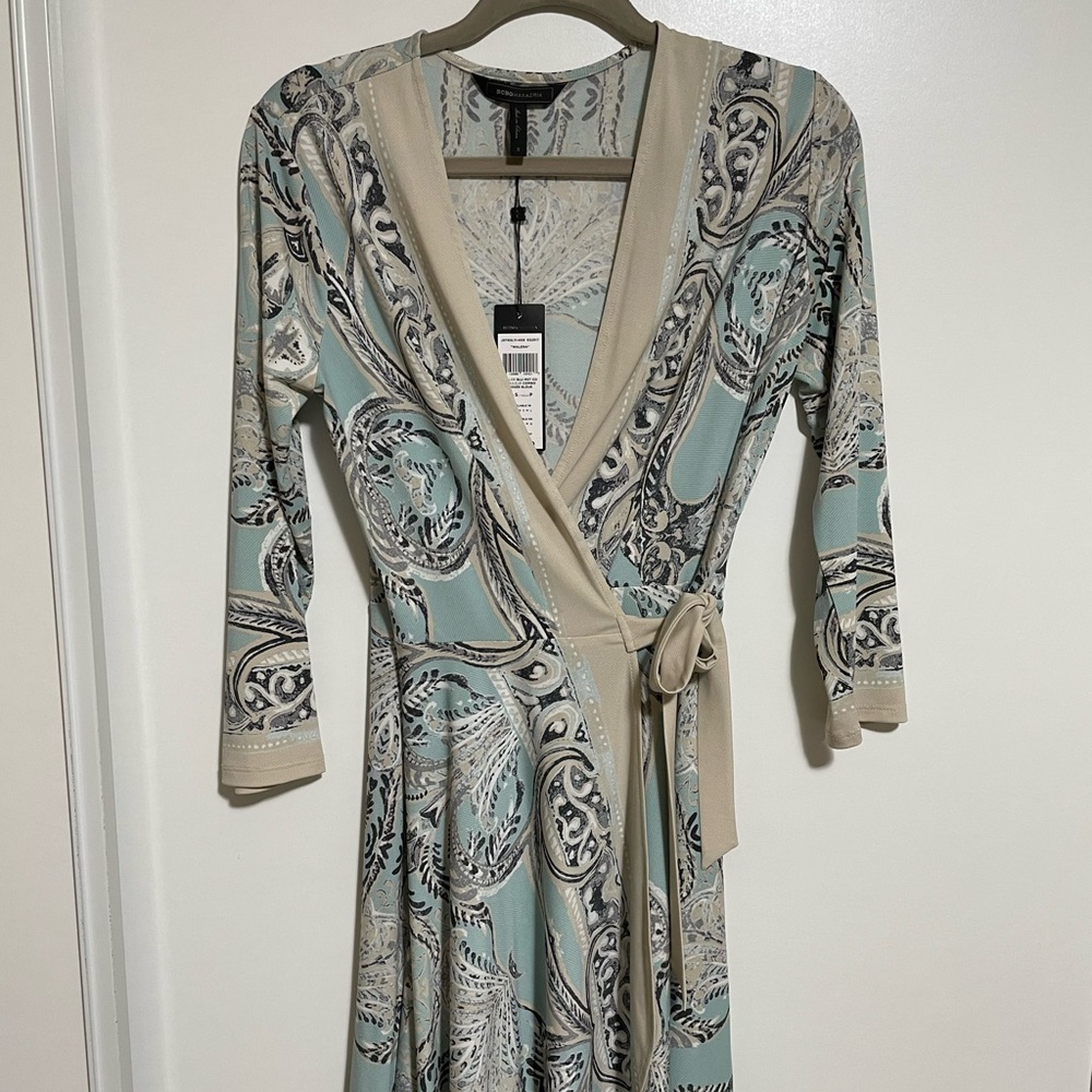 BCBGMaxAzria wrap dress size S